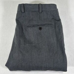 Brooks Brothers 346 Men's Gray 100% Wool‎ 35x30 Pleated Front Dress Pants